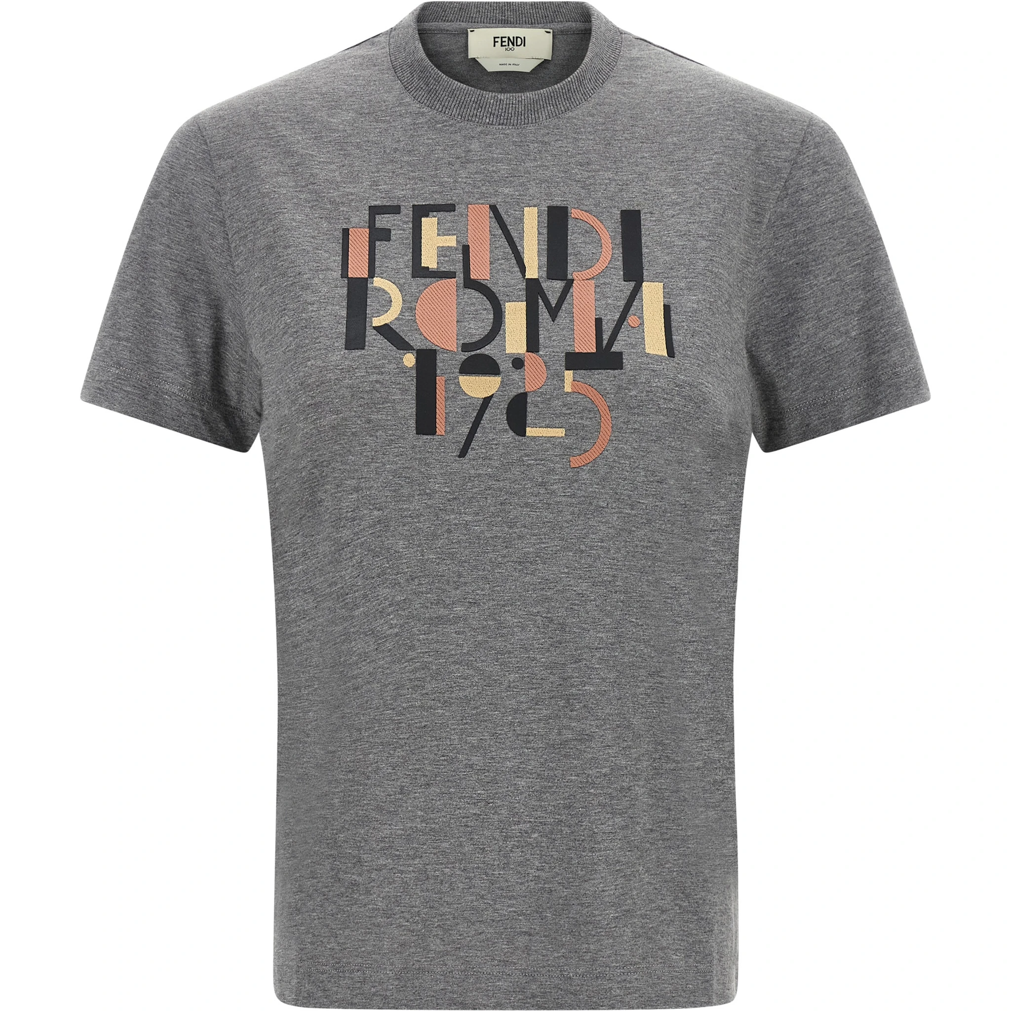 Gray Cotton T-Shirt