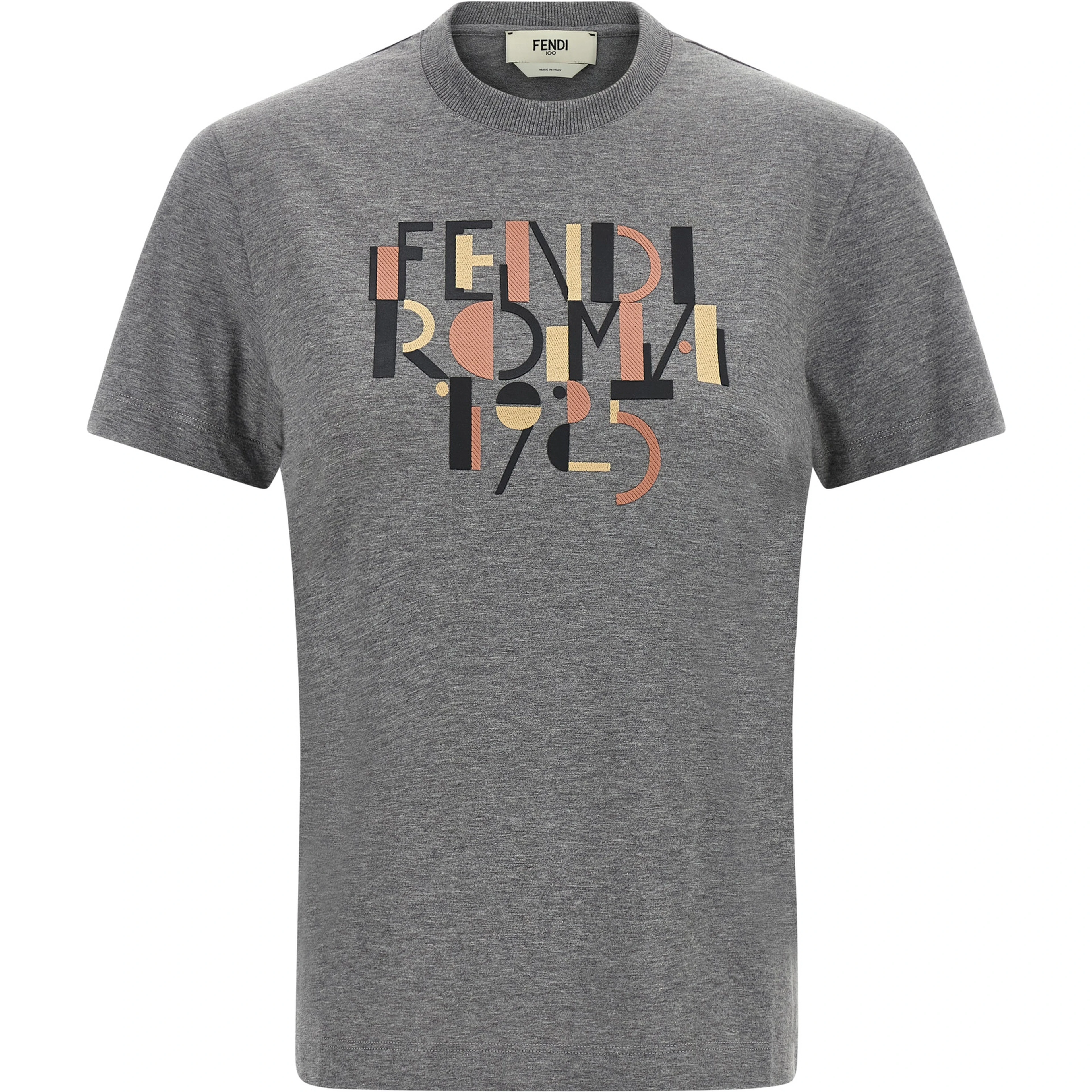 Gray Cotton T-Shirt