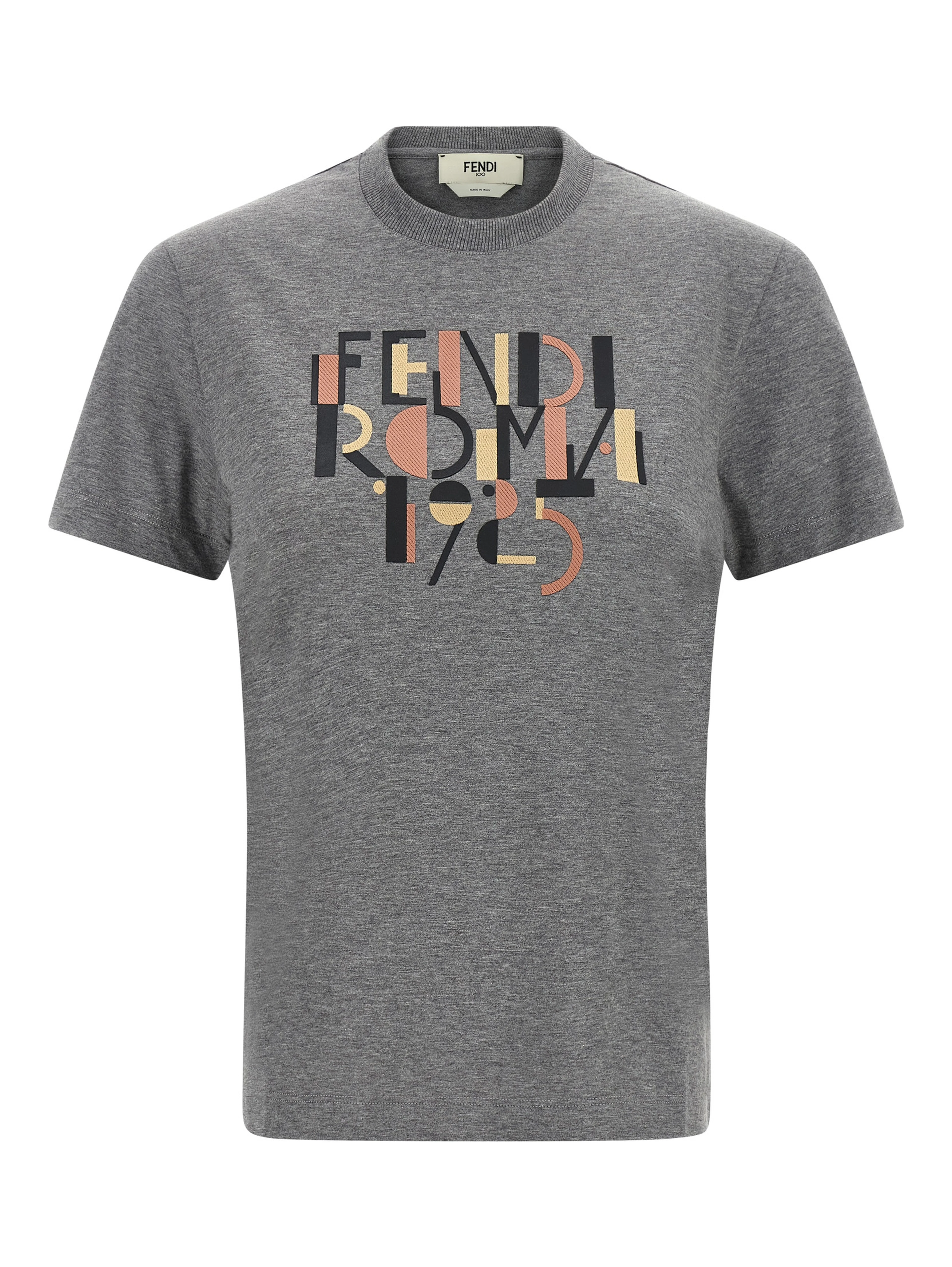 Gray Cotton T-Shirt
