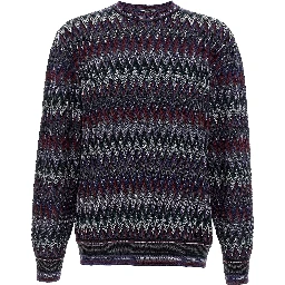 Blue Wool Cardigan