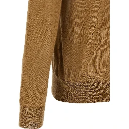 Beige Cashmere Polo Shirt