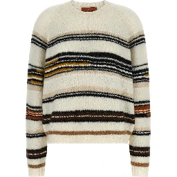 White Polyester Cardigan