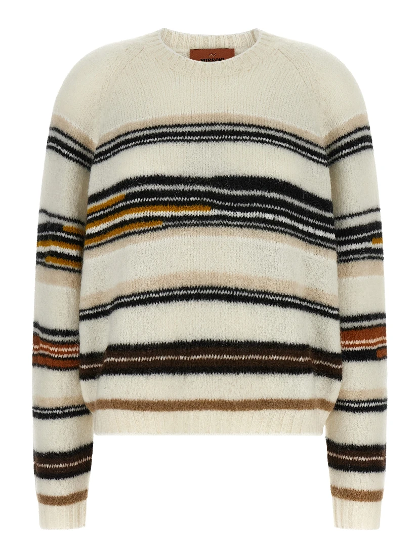 White Polyester Cardigan