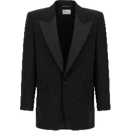 Black Wool Blazer