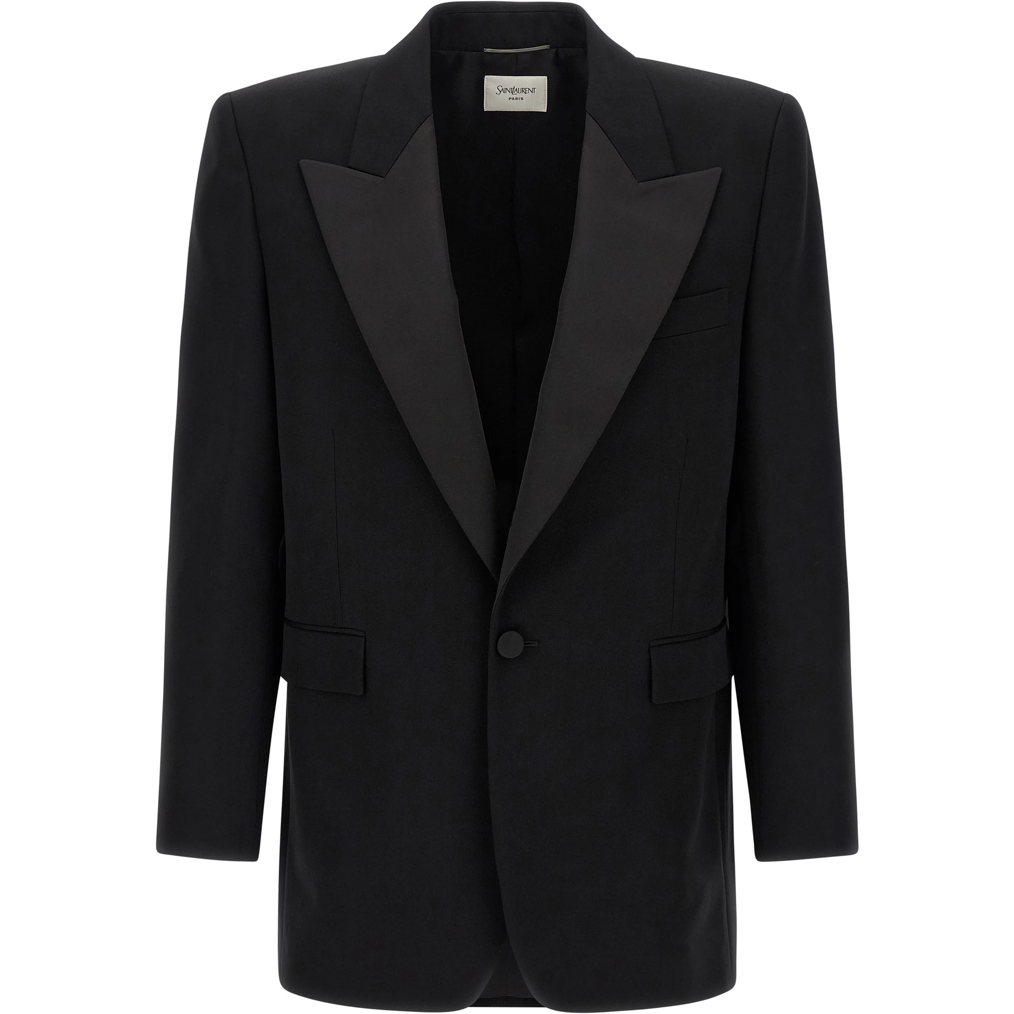 Black Wool Blazer