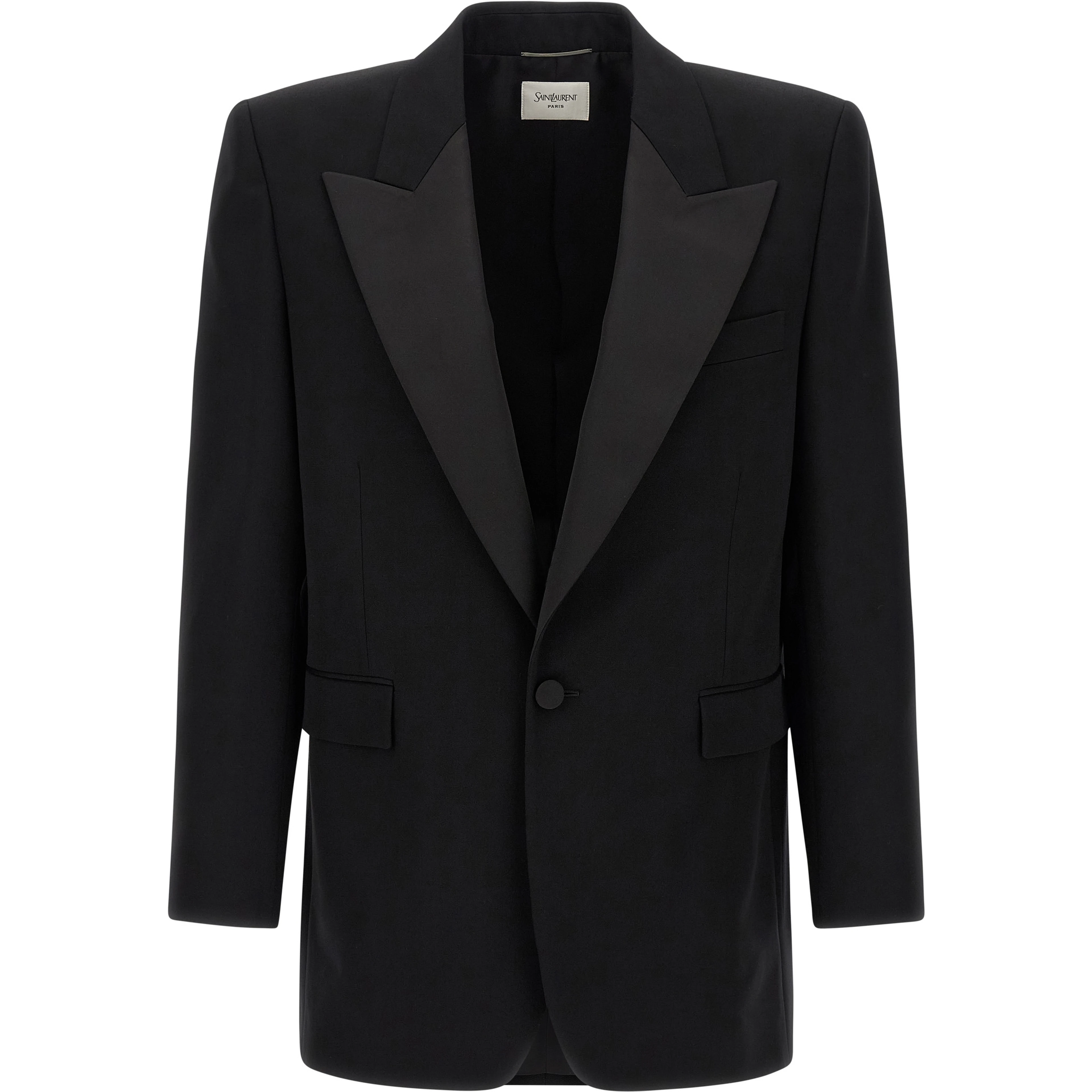 Black Wool Blazer
