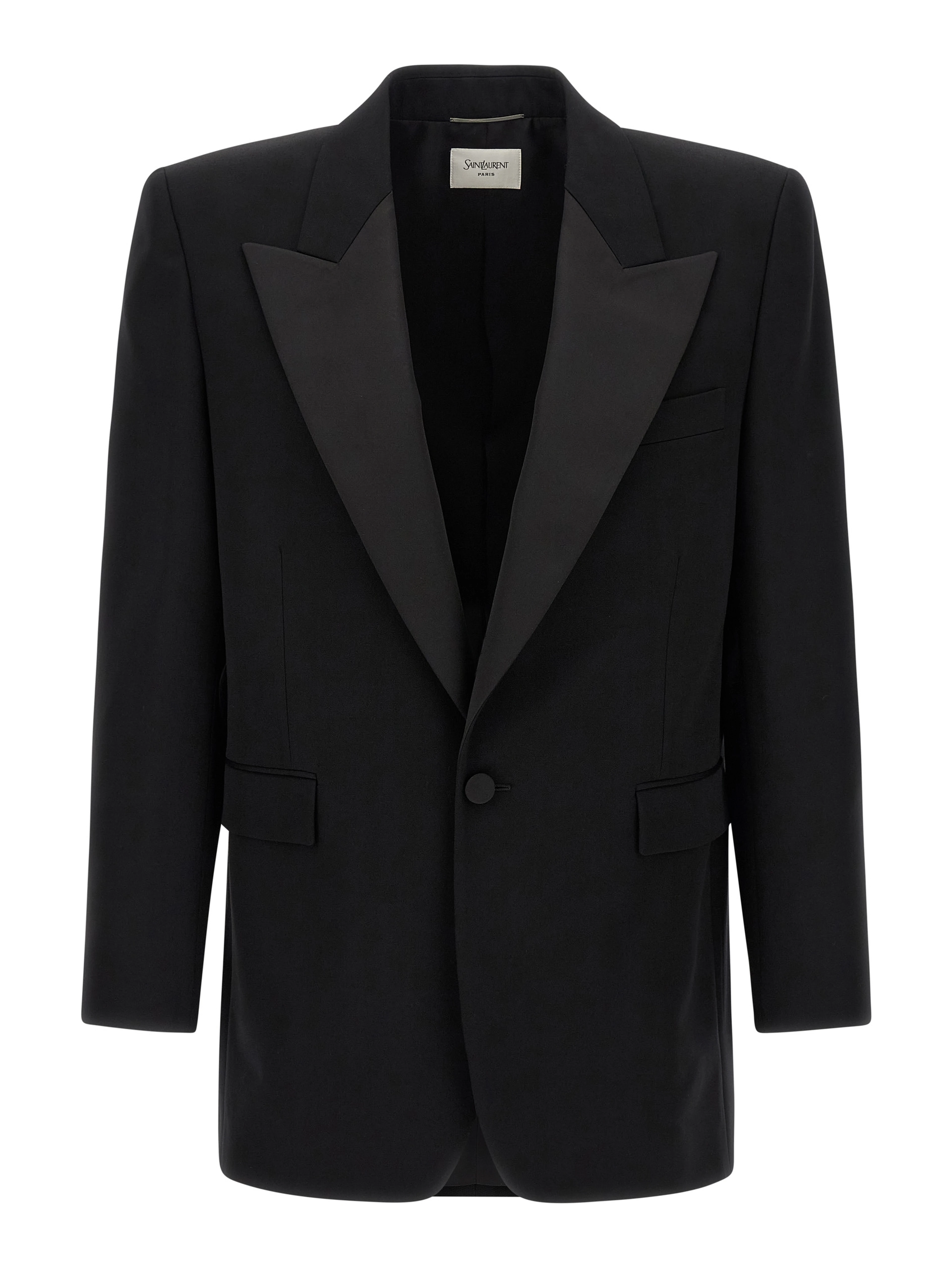 Black Wool Blazer
