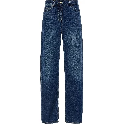 Blue Cotton Jeans Denim
