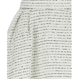 White Polyamide Long Skirt