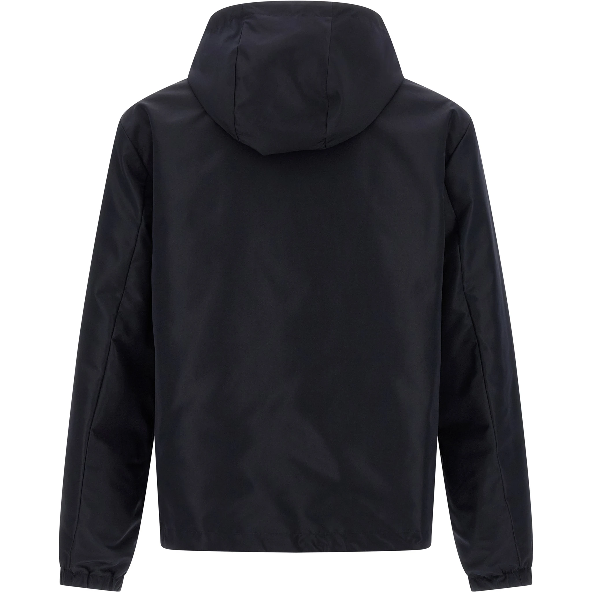 Blue Polyester Shell Jacket