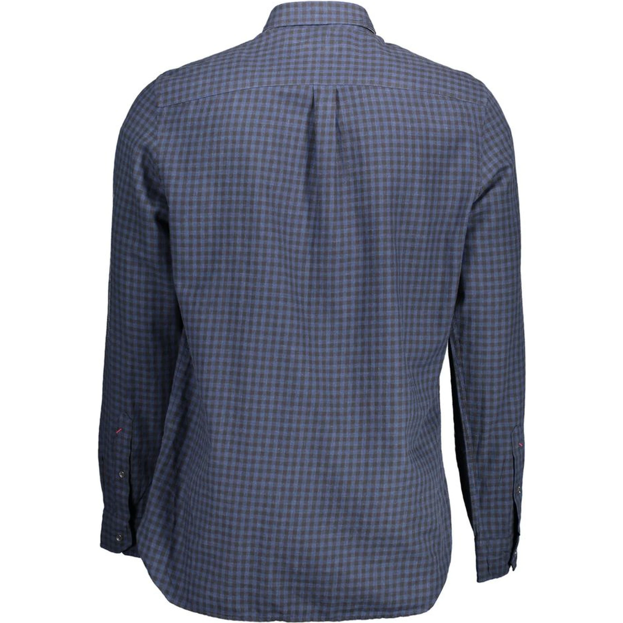 Blue Cotton Men's Shirt