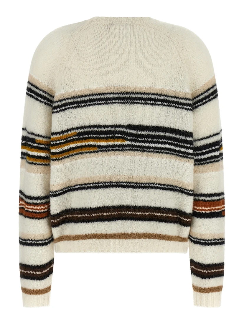 White Polyester Cardigan