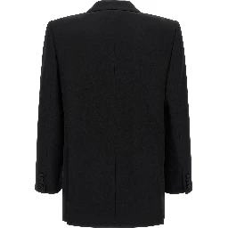 Black Wool Blazer