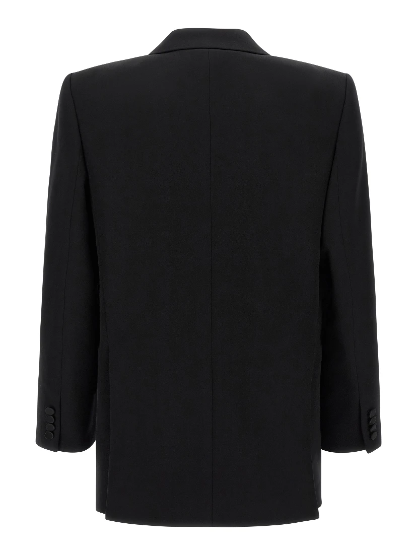 Black Wool Blazer