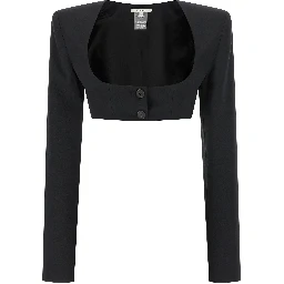 Black Virgin Wool Blazer