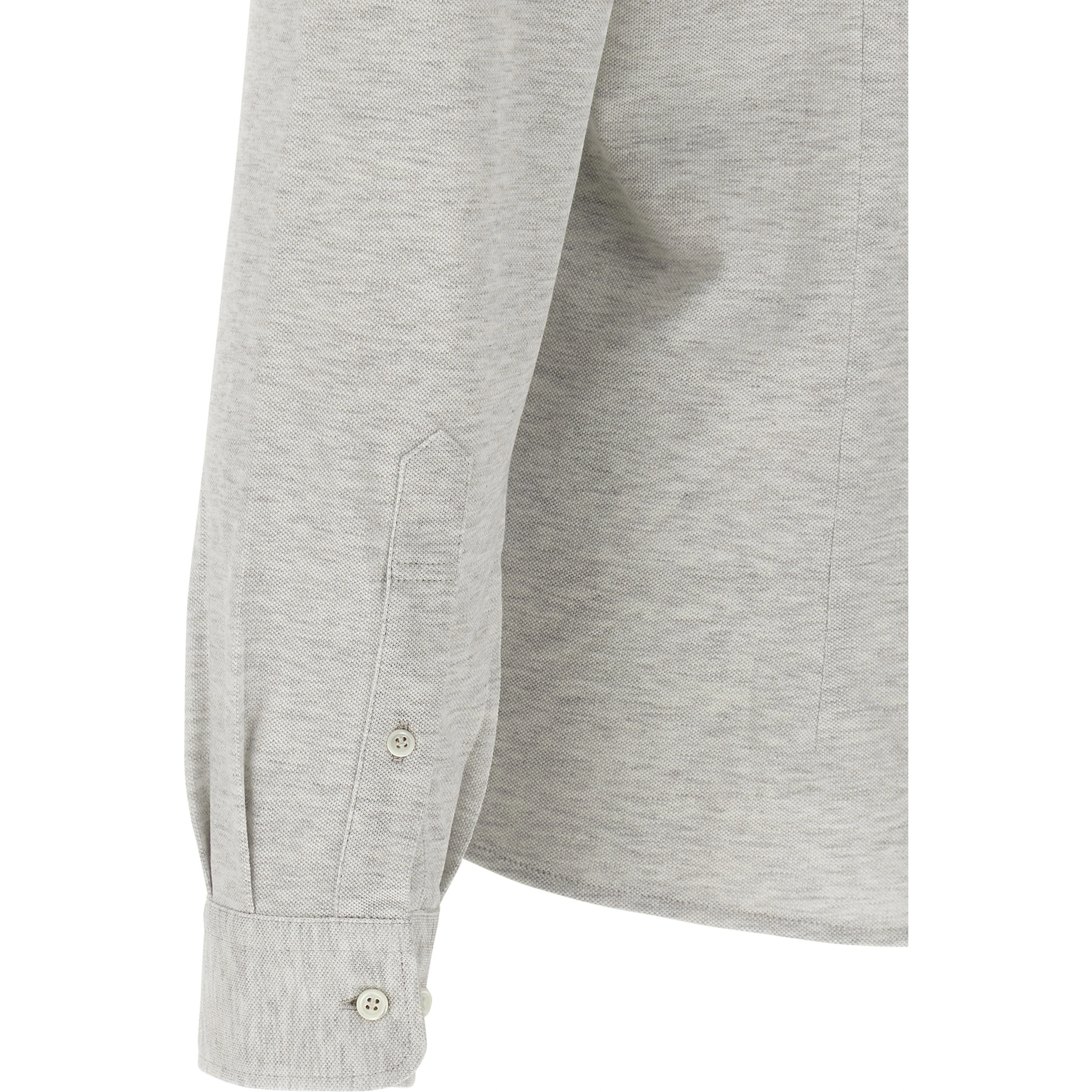 Gray Cotton Blouse