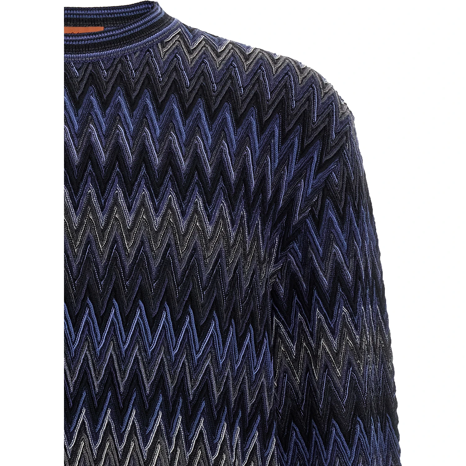 Blue Wool Cardigan
