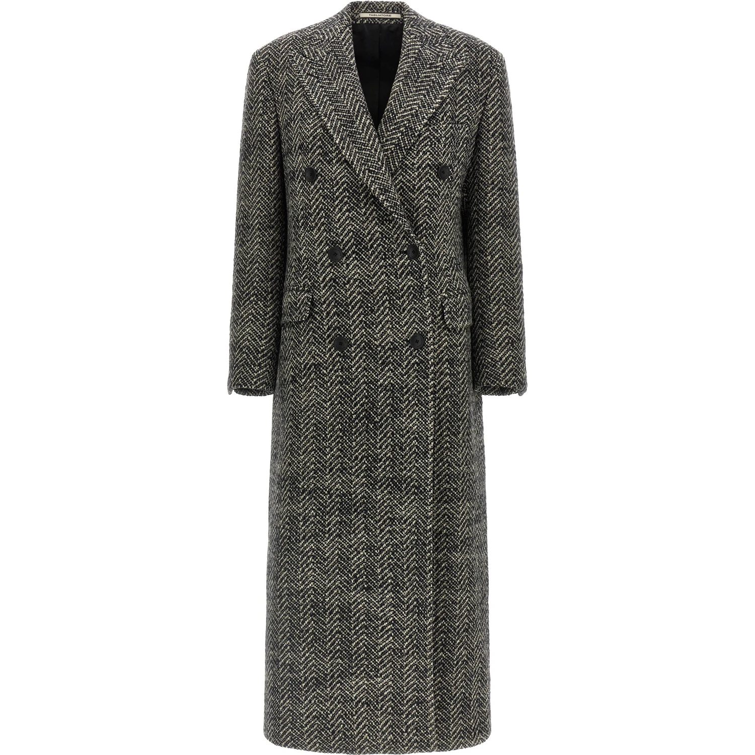 Multicolor Wool Coat