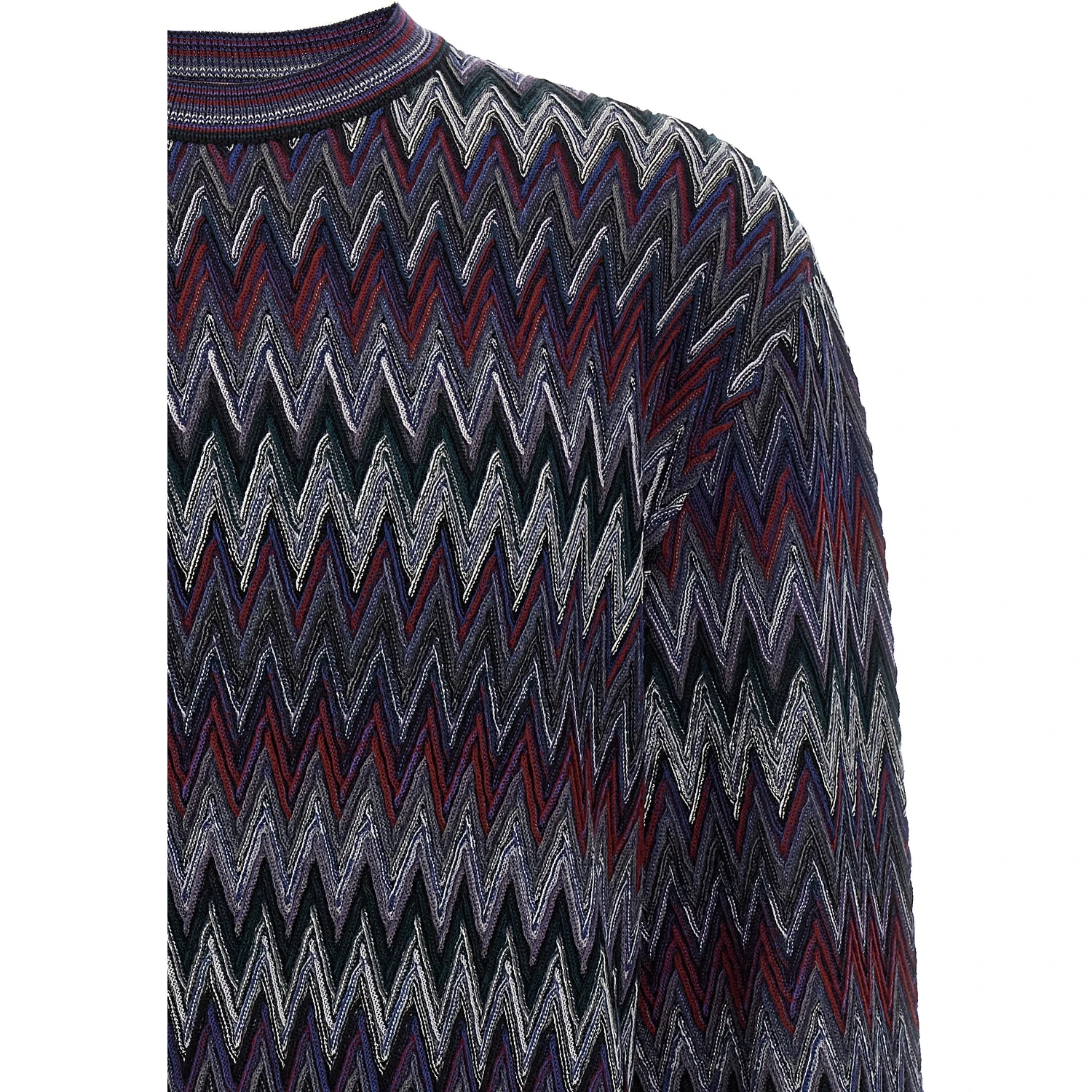 Blue Wool Cardigan