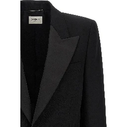 Black Wool Blazer