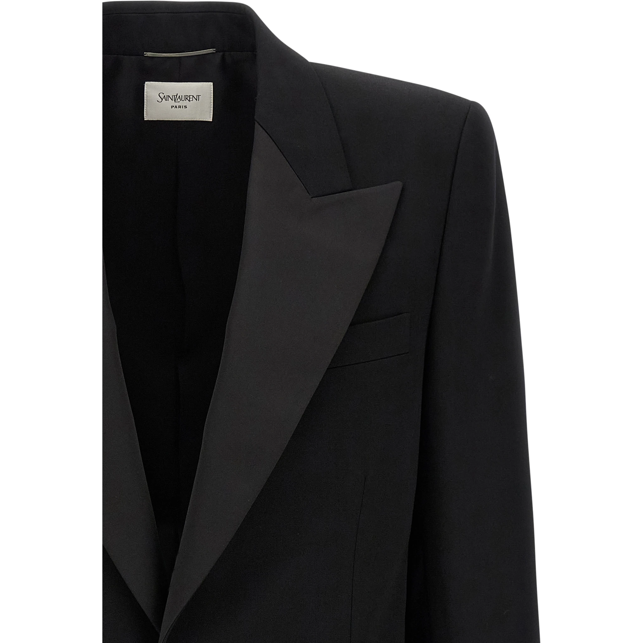Black Wool Blazer