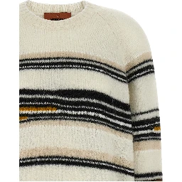 White Polyester Cardigan
