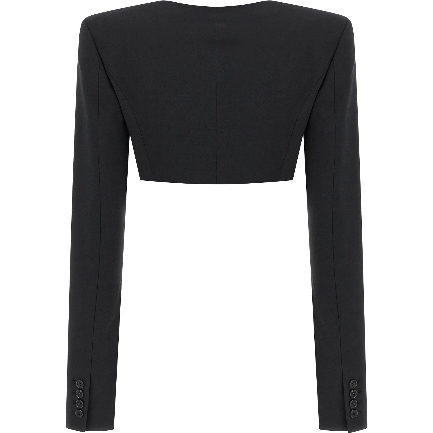 Black Virgin Wool Blazer