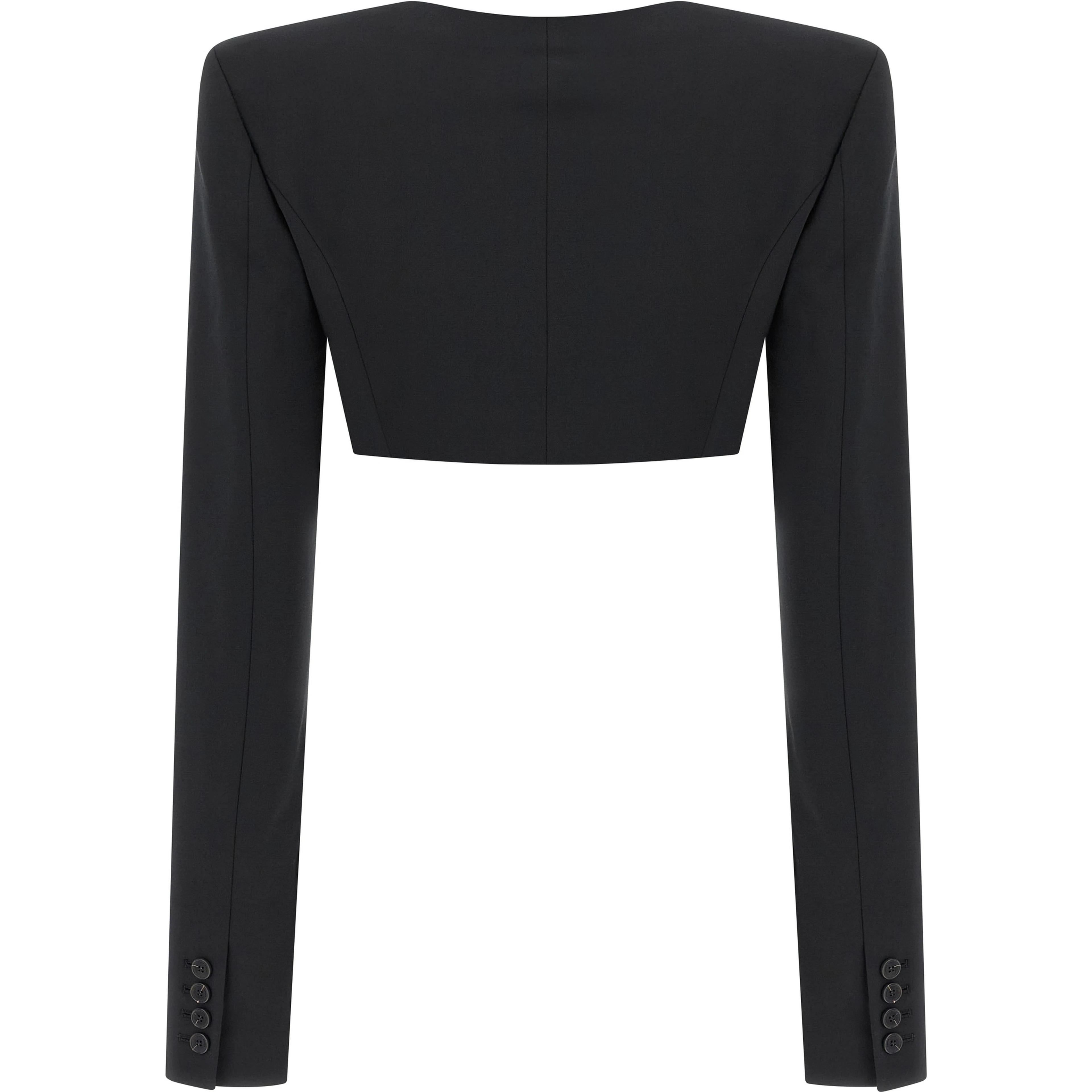 Black Virgin Wool Blazer