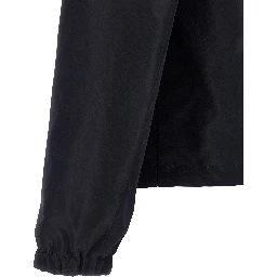 Blue Polyester Shell Jacket