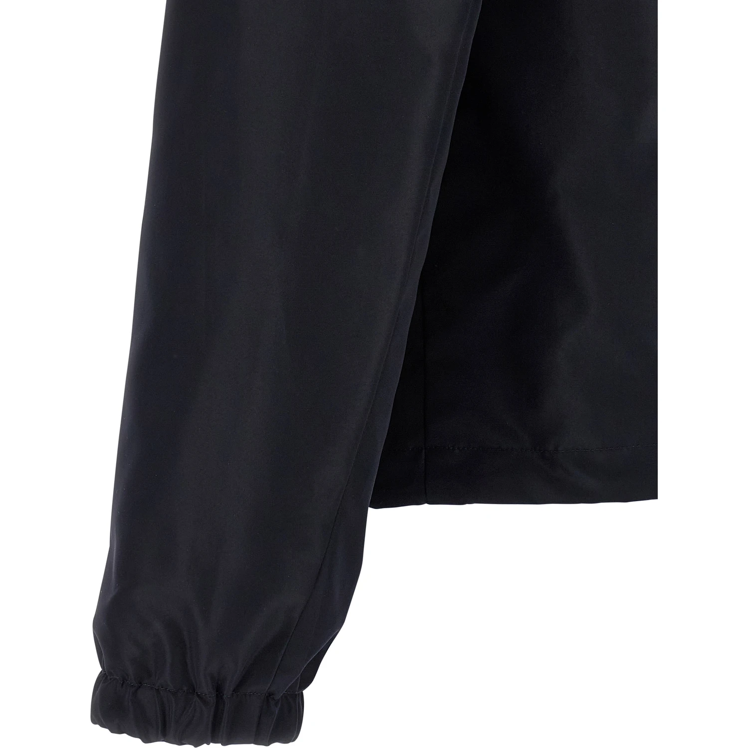 Blue Polyester Shell Jacket