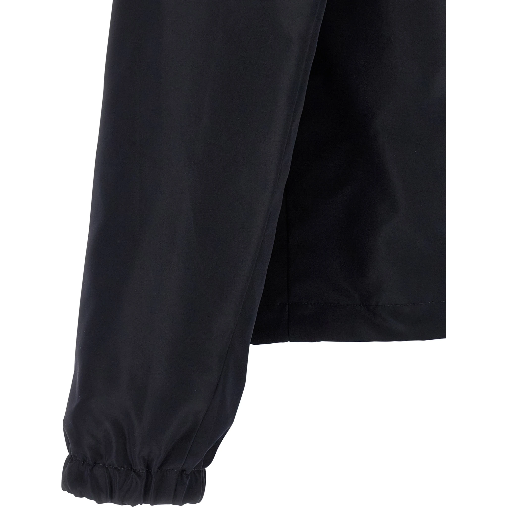 Blue Polyester Shell Jacket