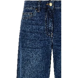 Blue Cotton Jeans Denim