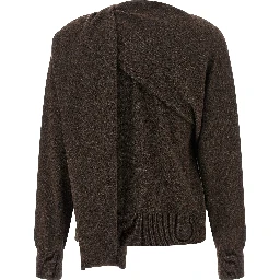 Brown Cashmere Cardigan