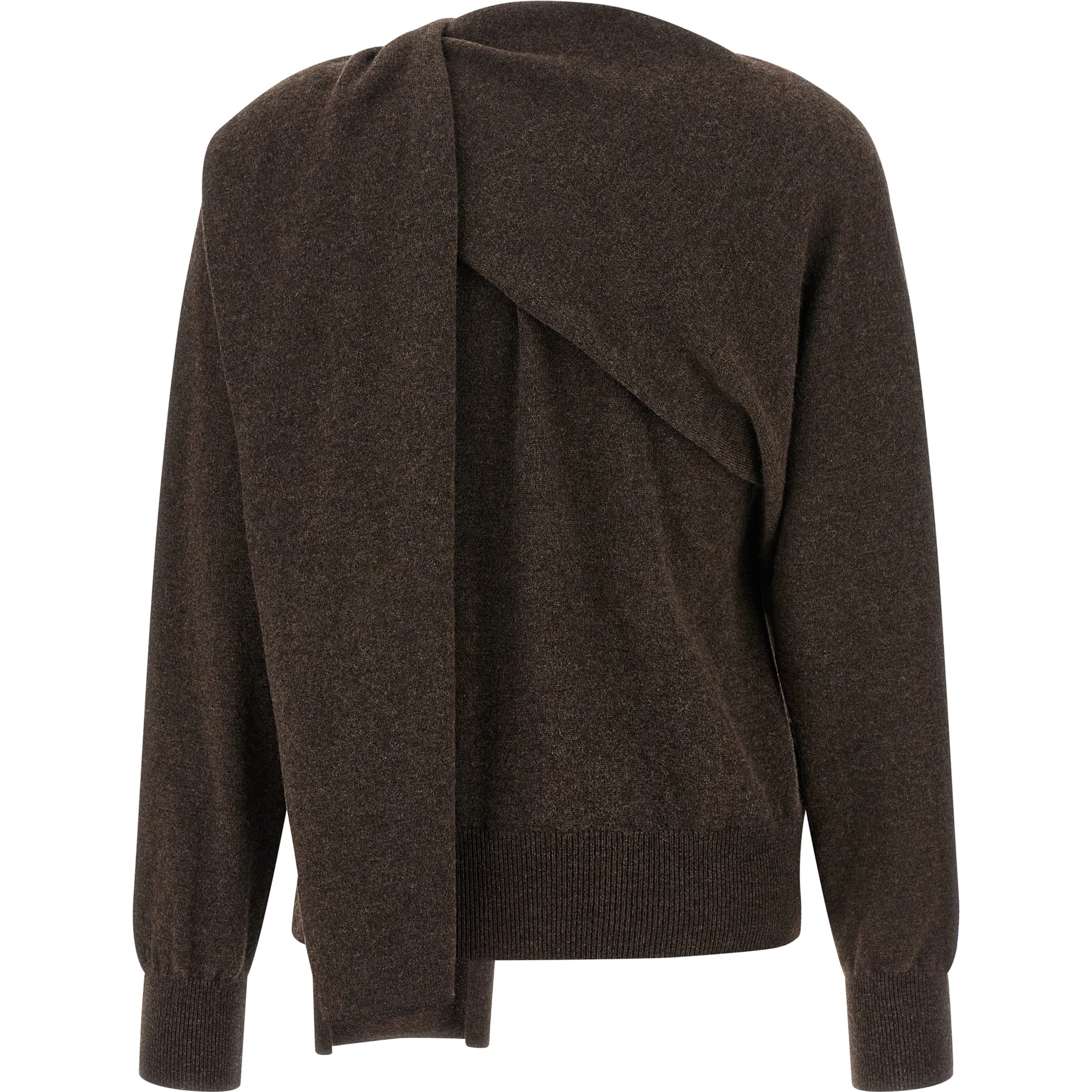 Brown Cashmere Cardigan