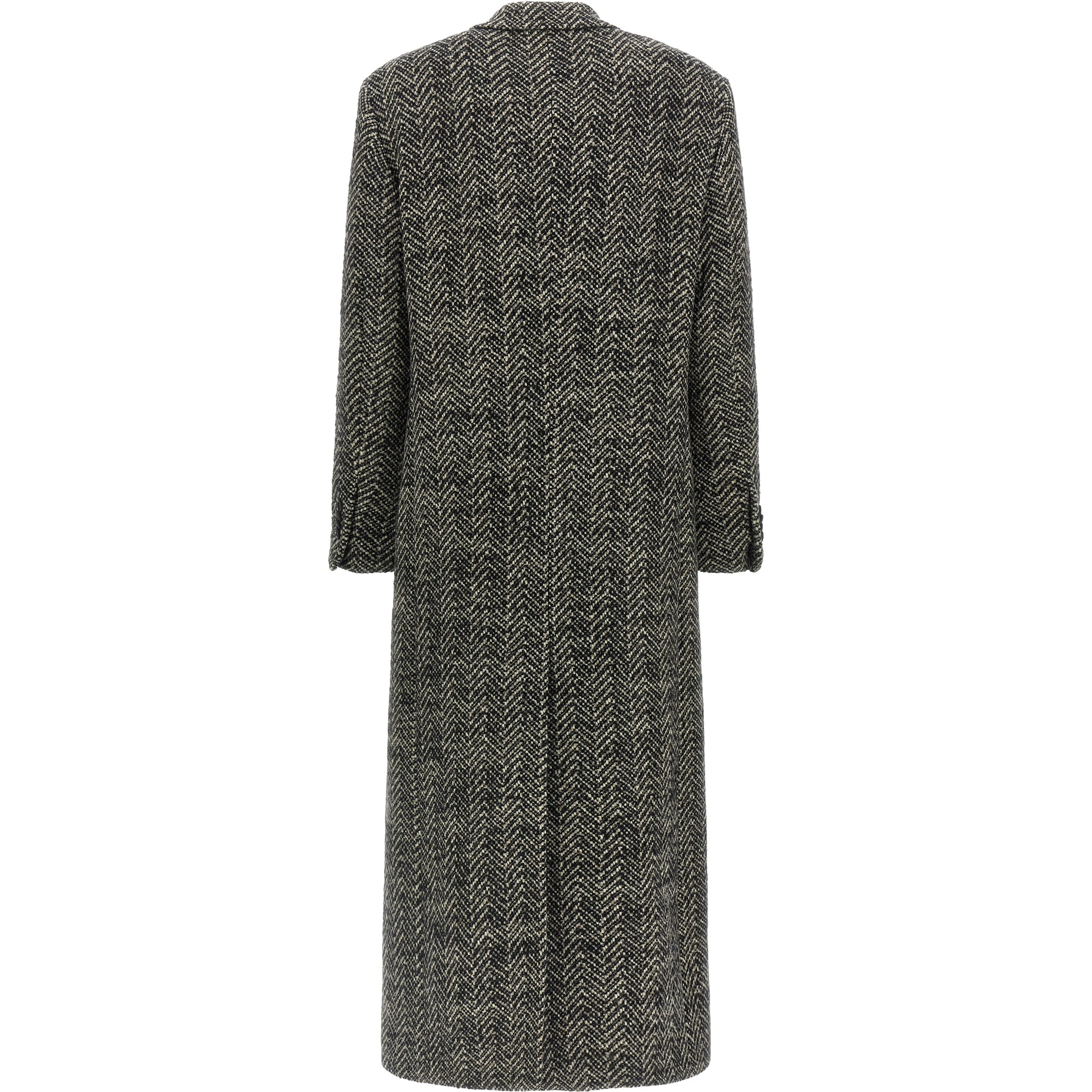 Multicolor Wool Coat