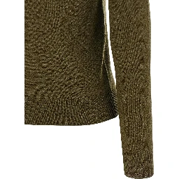 Bicolor Cashmere Cardigan