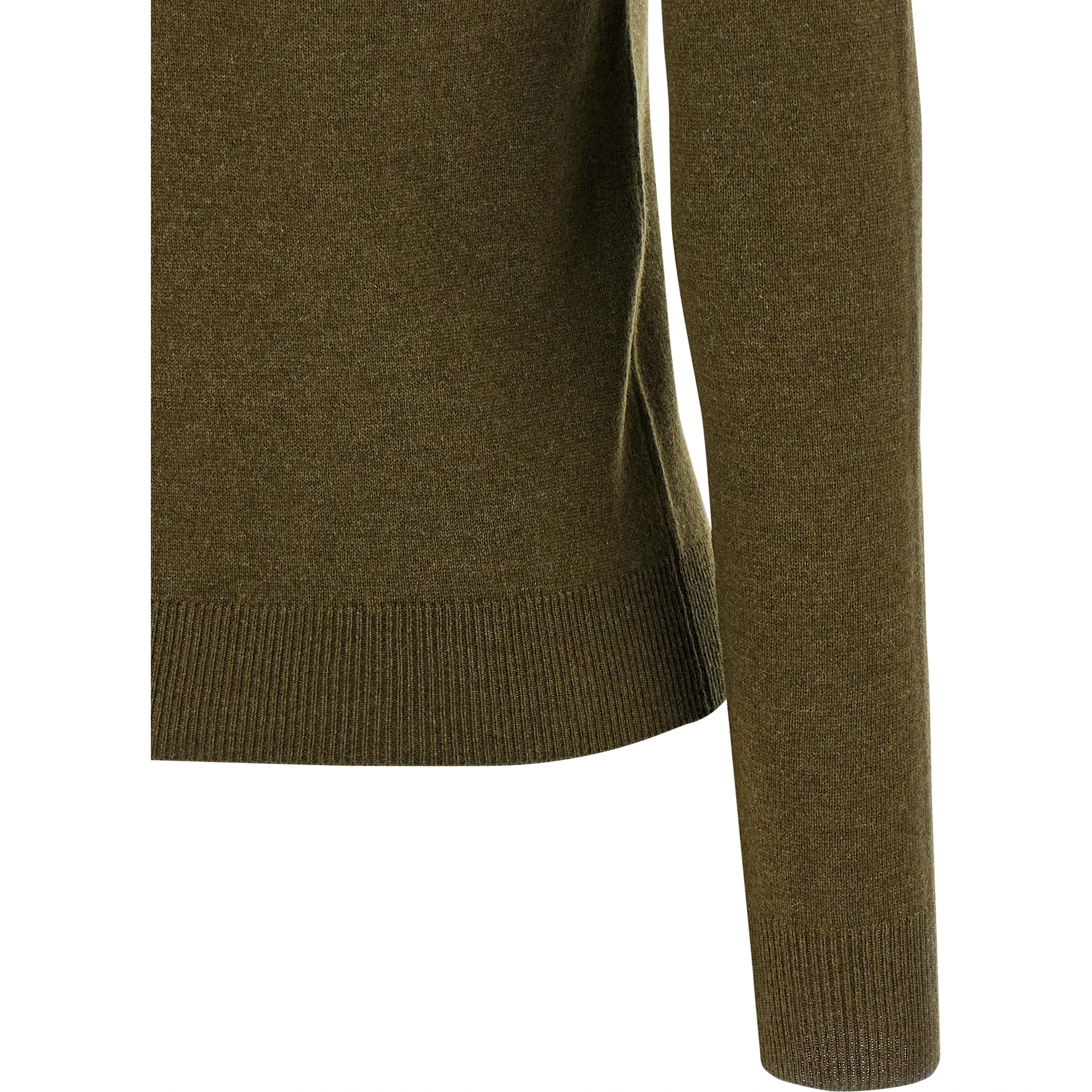 Bicolor Cashmere Cardigan
