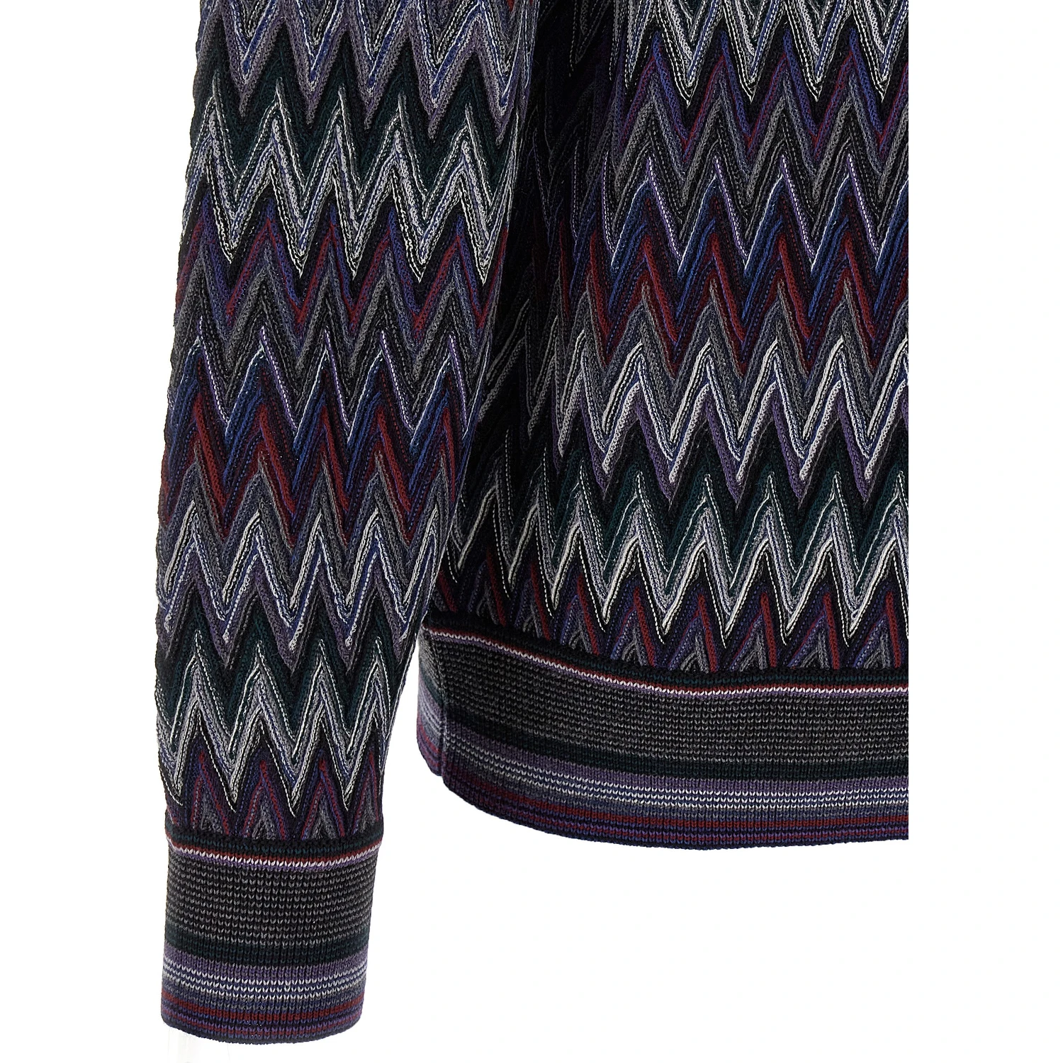 Blue Wool Cardigan