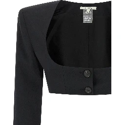 Black Virgin Wool Blazer