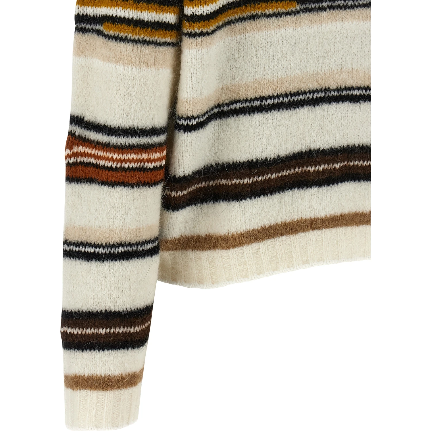 White Polyester Cardigan