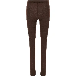 Bordeaux Polyester Leggings