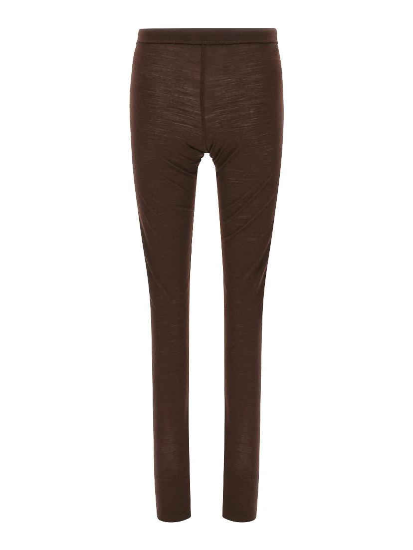 Bordeaux Polyester Leggings
