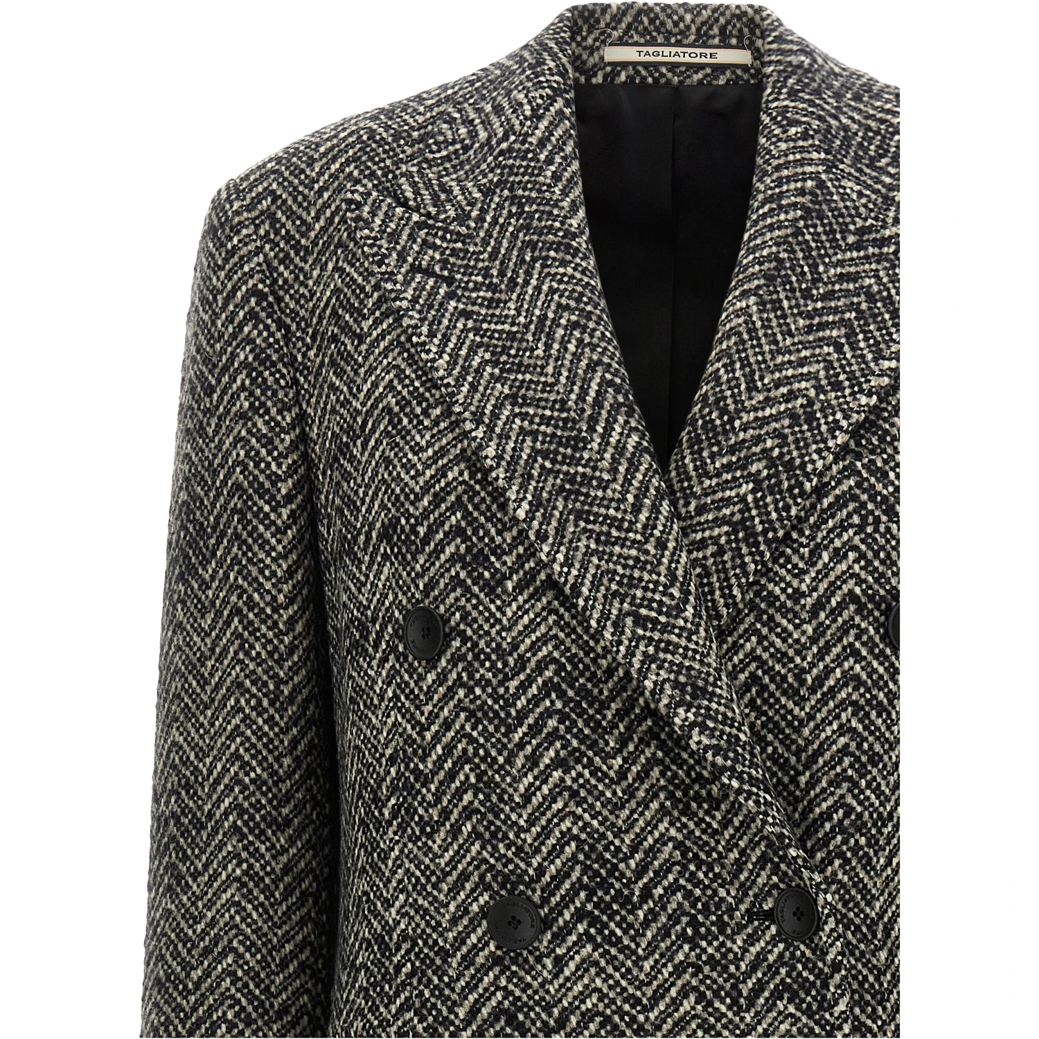 Multicolor Wool Coat