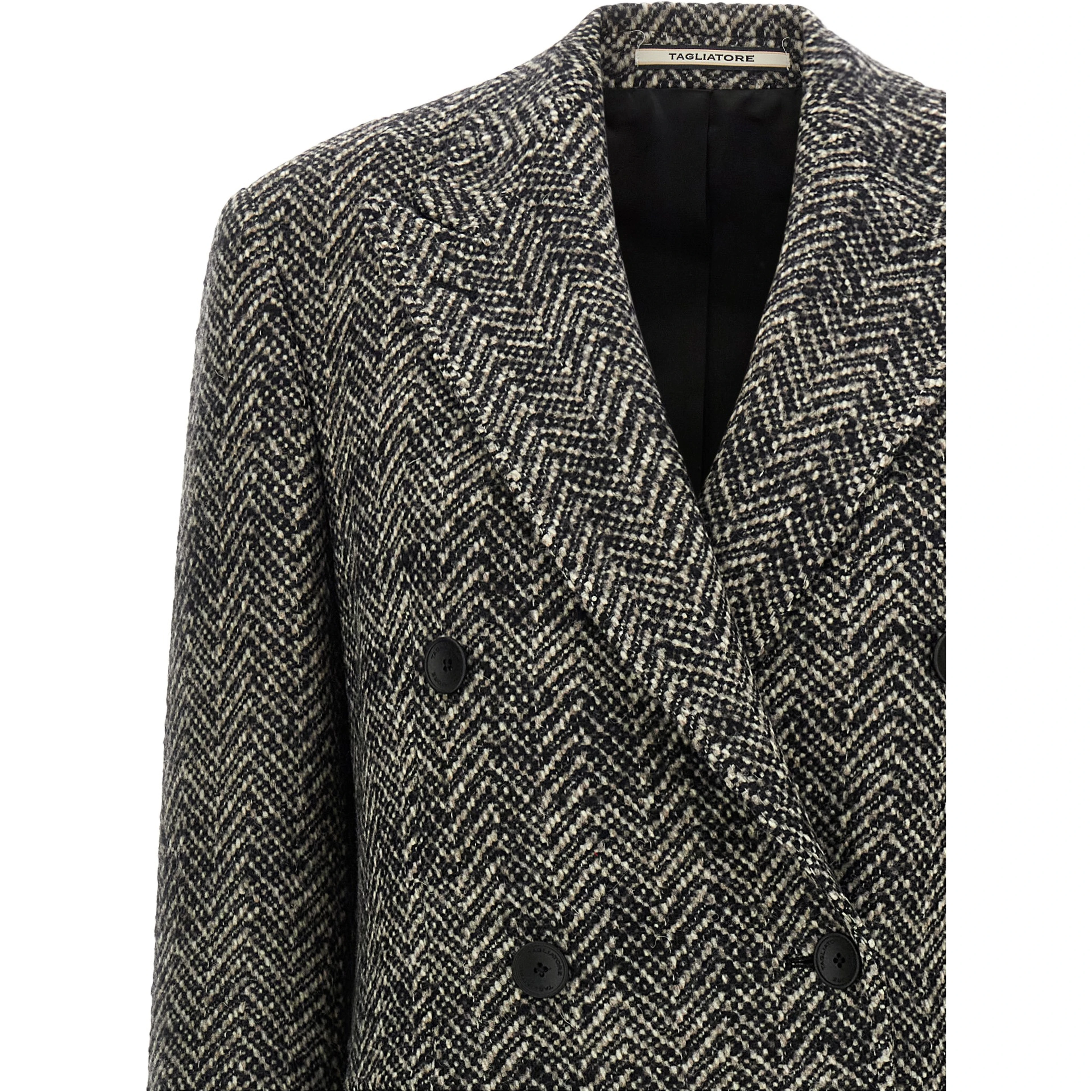 Multicolor Wool Coat