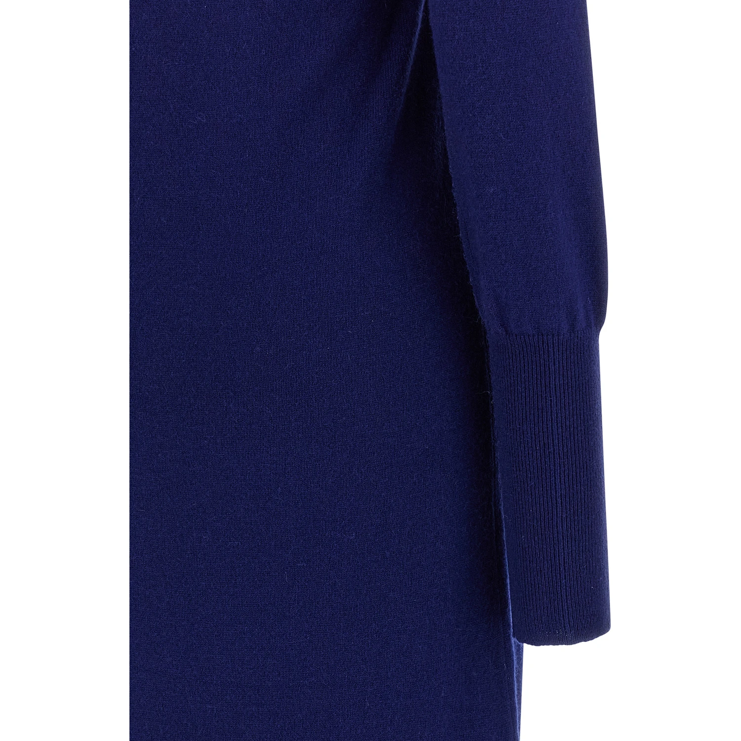 Blue Cashmere Long Dress