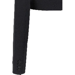 Black Virgin Wool Blazer