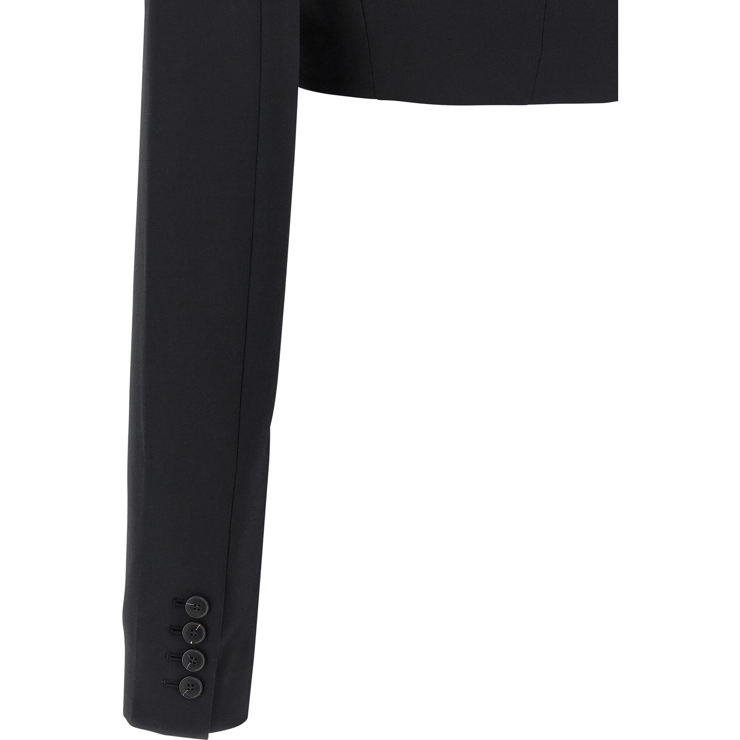 Black Virgin Wool Blazer