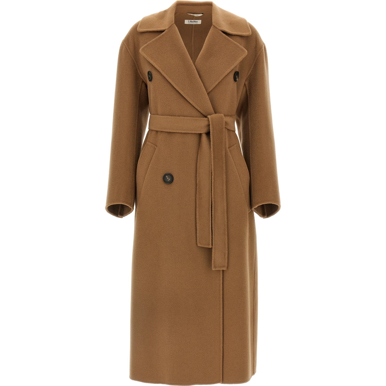 Brown Virgin Wool Coat