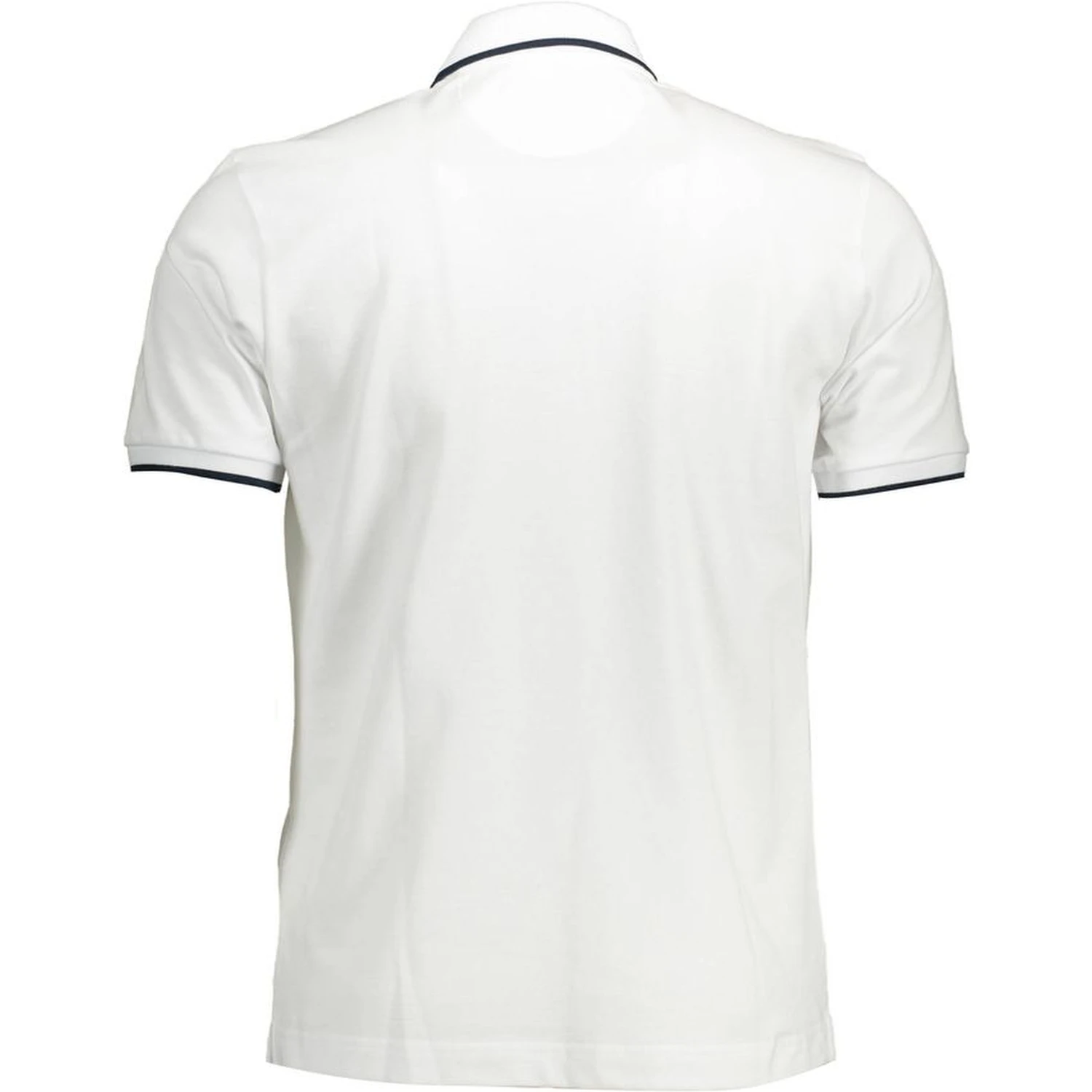 White Cotton Men's Polo Shirt