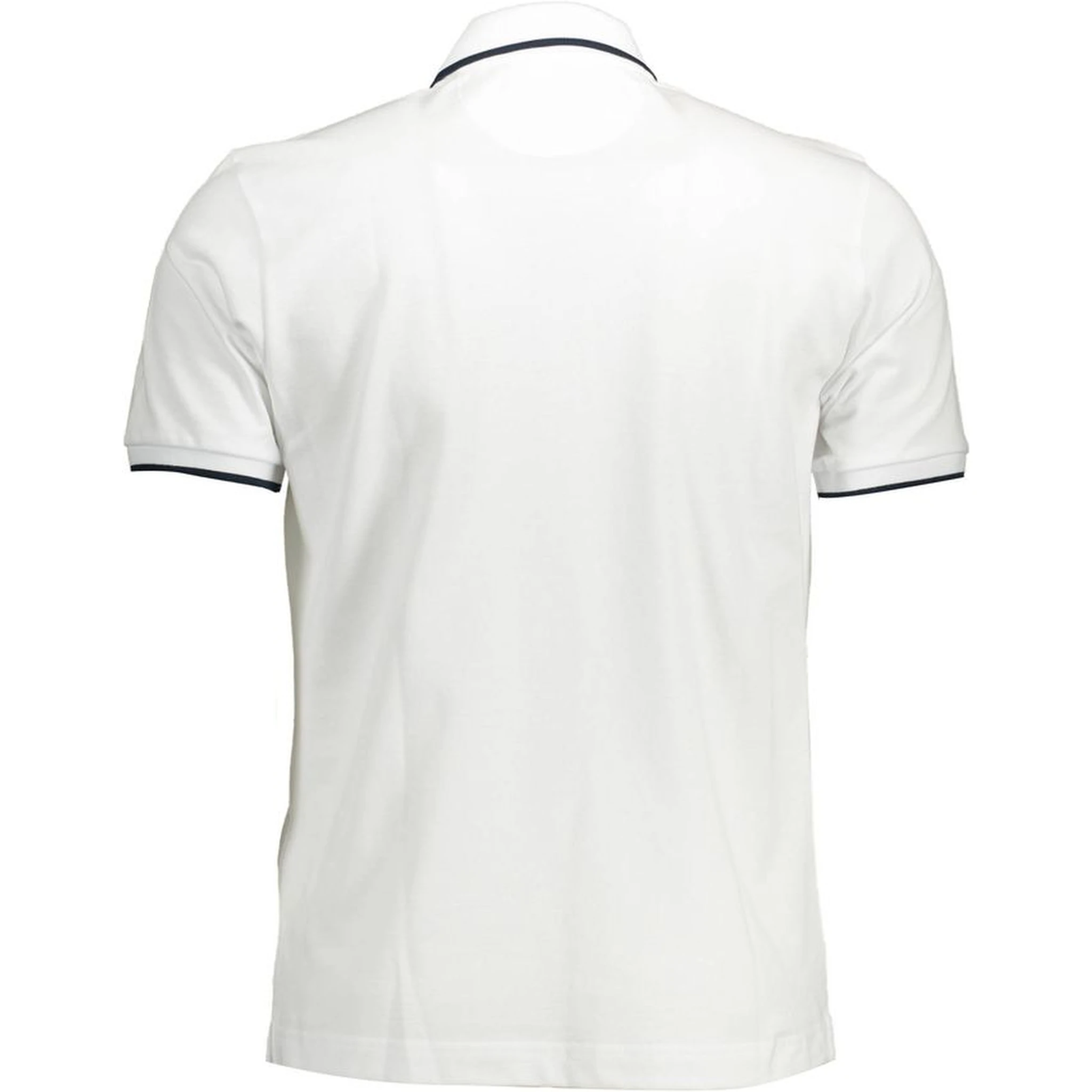 White Cotton Men's Polo Shirt